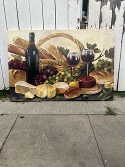 Fruit painting wall art