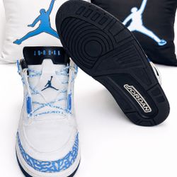 Air Jordan Carolina Blue Spizike Low Sz 10.5