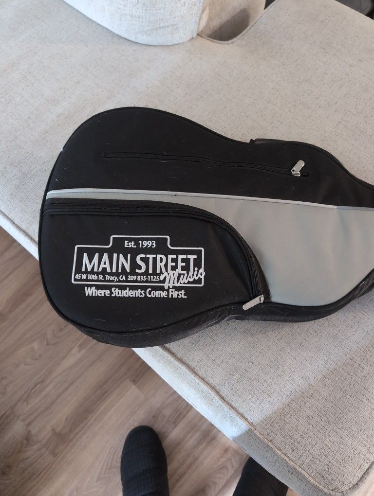 Guitar And Traveling Case