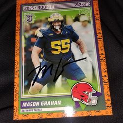 NFL Cleveland Browns Rookie Autograph Cards Lot Harold Fannin Jr Mason Graham 