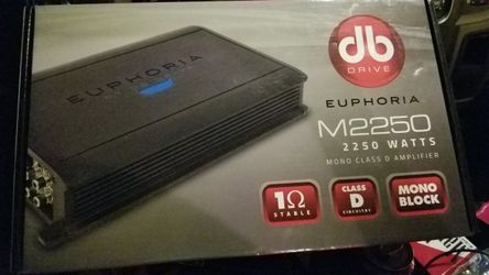 Db drive Monoblock amp