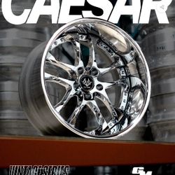 *NEW* GMR Caesar 3pc Set Of 4 Wheels w/ *NEW* Tires