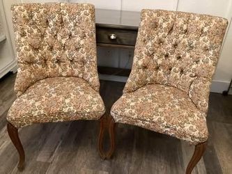 Vintage Slipper Chairs Retro