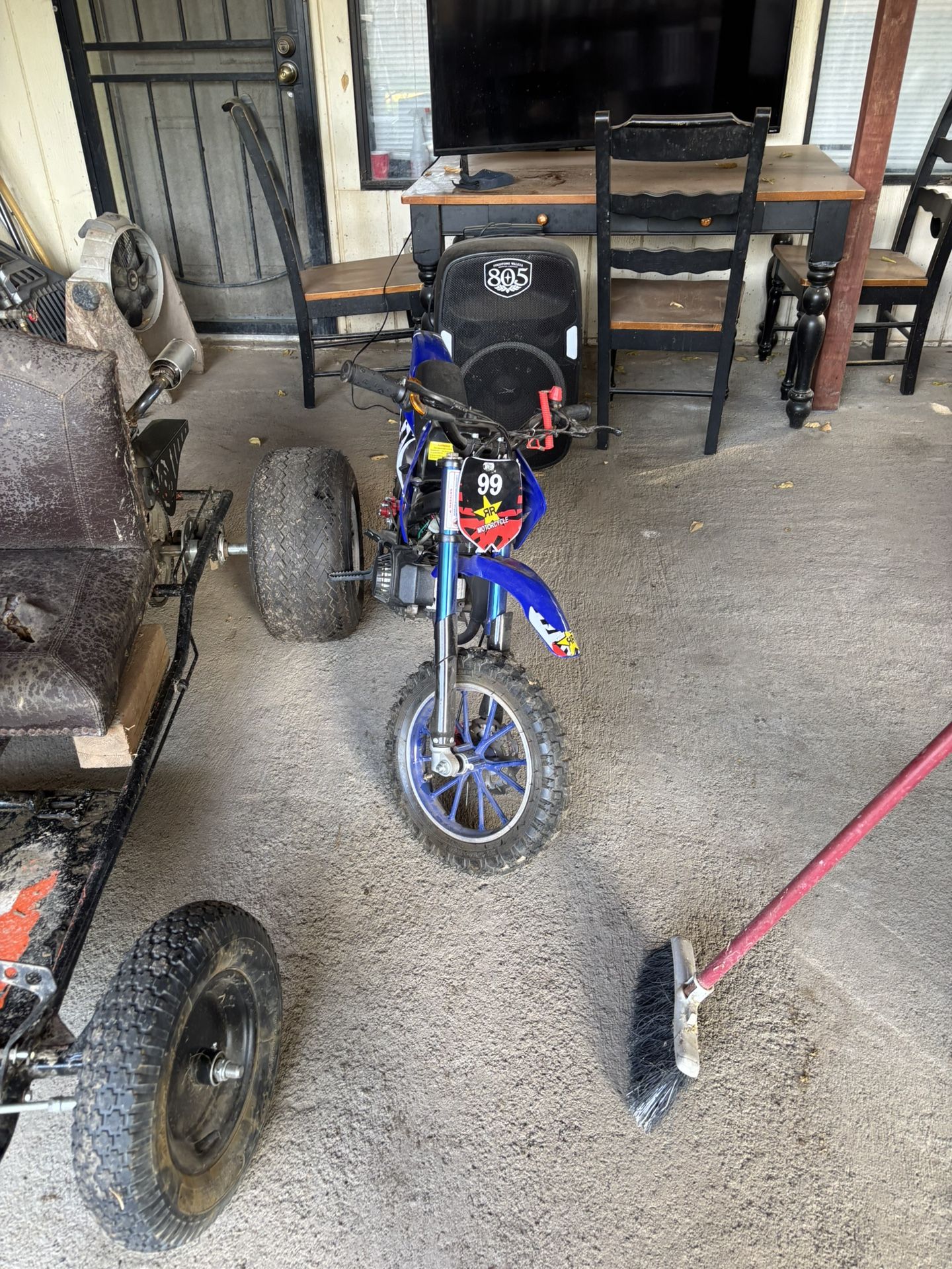 Go cart And Dirt Bike 