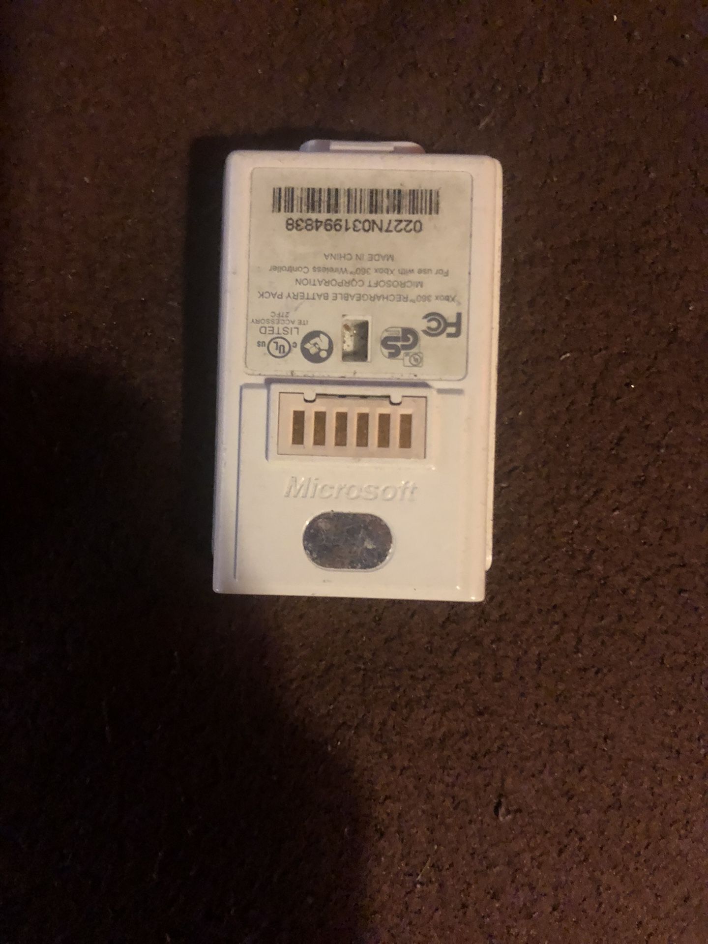 Xbox 360 Rechargeable Battery Pack
