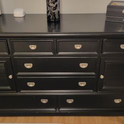 Black dresser