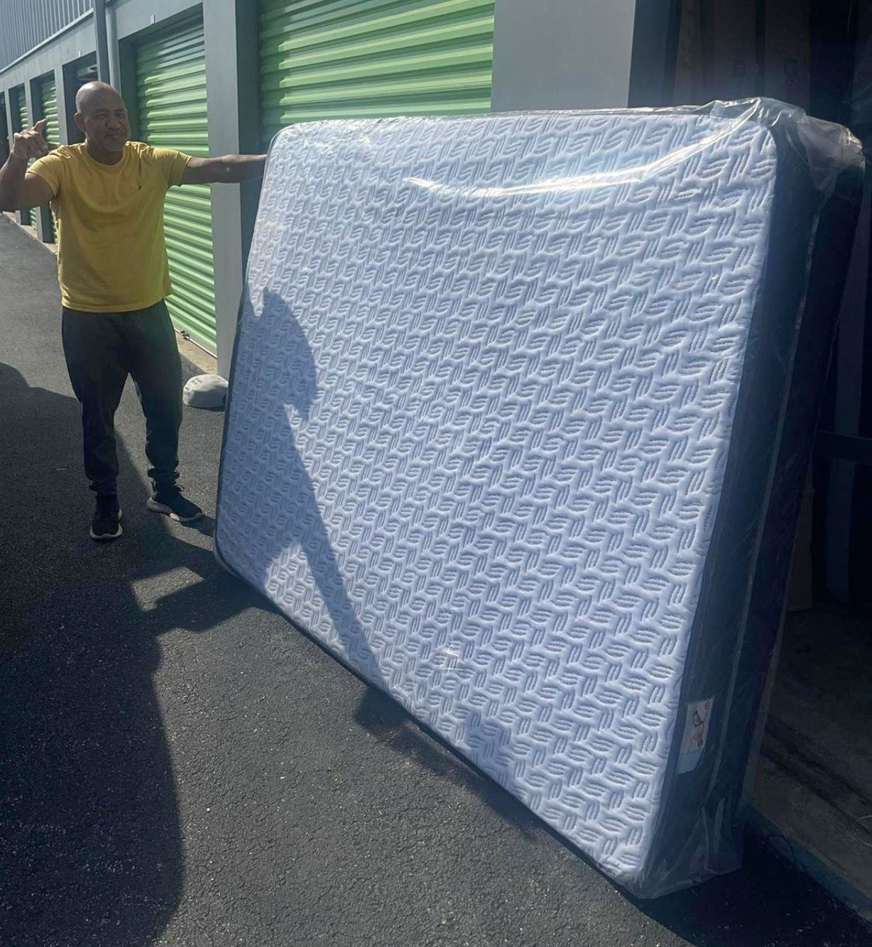 Queen Set Mattress 9”+Box Spring New From Factory Delivery Available