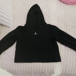 Jordan Hoodie Girls XL 13 -15, Black