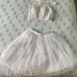 Skirt and Bustier - XS/Small