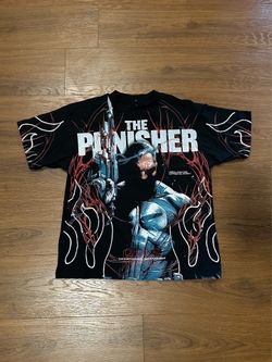 Marvel The Punisher Full Graphic T-Shirt Sz M