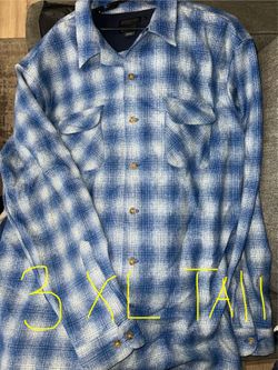 Pendleton plaid men’s dress shirt