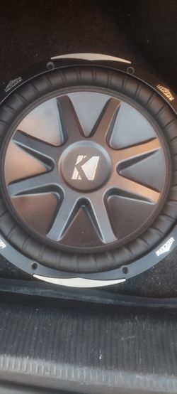 Sale! Kicker CVX 12" Sub, Perfect Condition And Hits Hard 