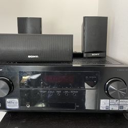 Pioneer VSX 822 Receiver + 5 Sony Speakers