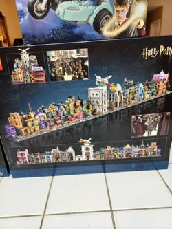 Diagon alley and motorcycle ride Harry Potter