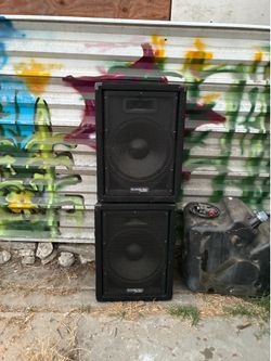 PA speakers