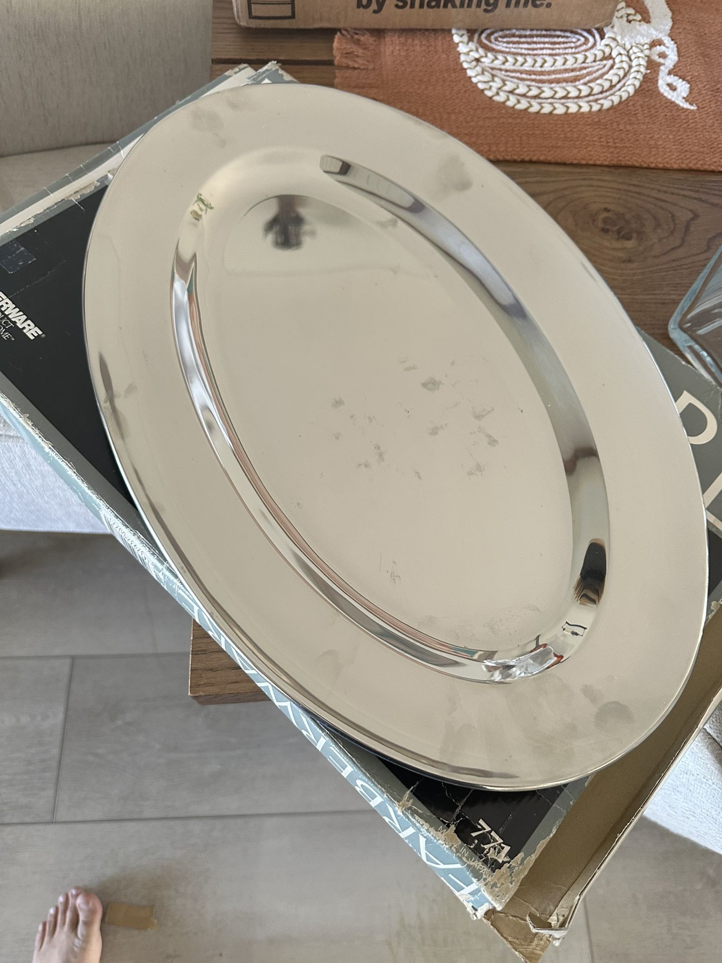 Serving Platters - Farberware & Glass