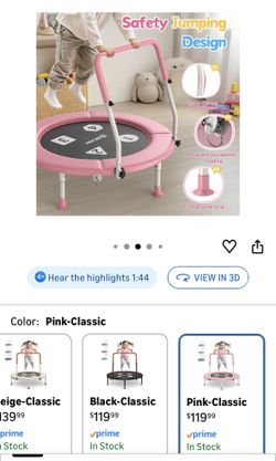 Pink Trampoline