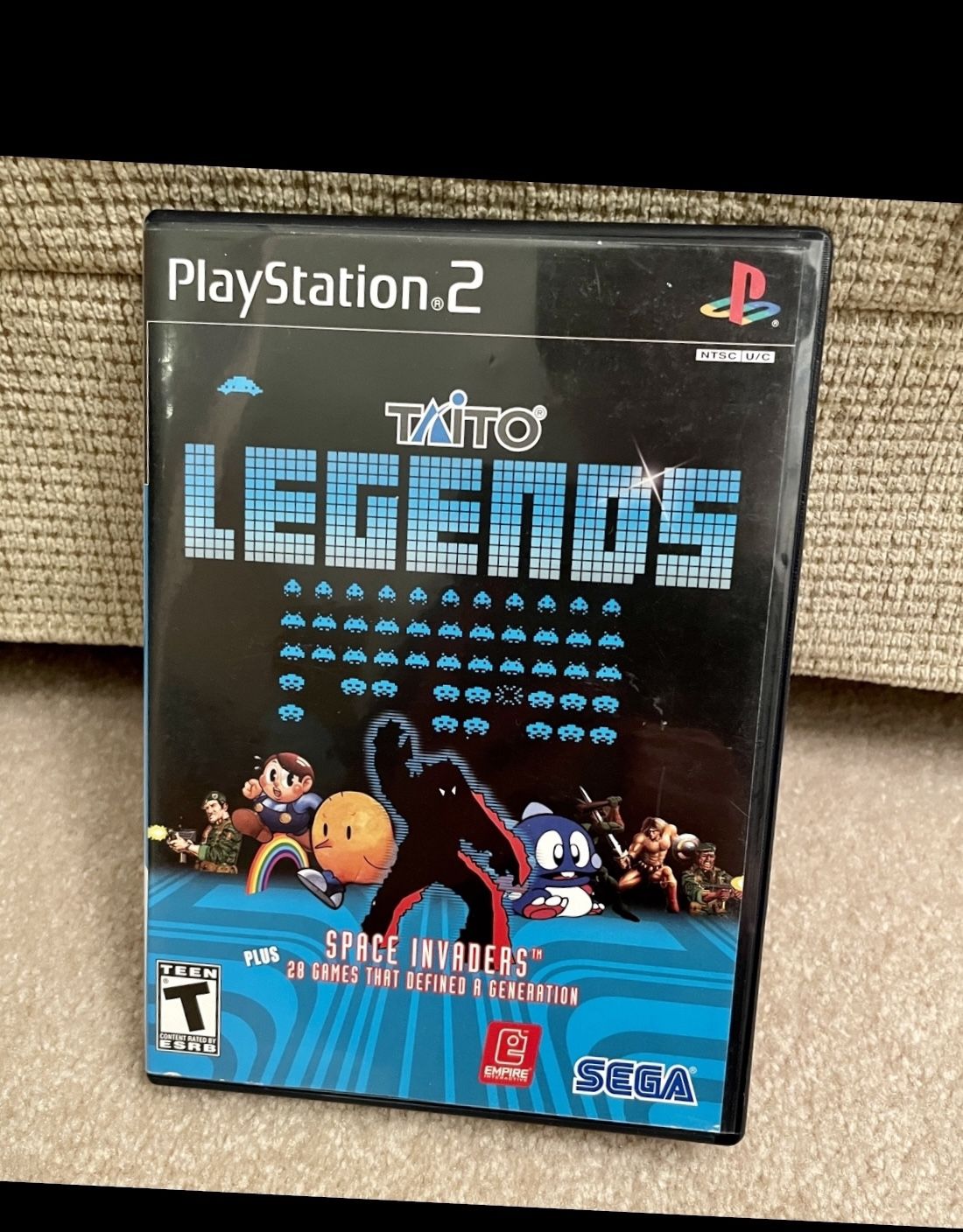 Taito Legends 1 Playstation 2 Ps2 Video Game For System Console Complete Retro Gaming Disc Case Manual Classic