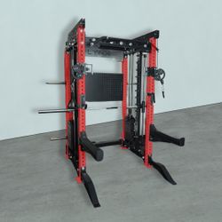 FULLY LOADED - FREE DELIVERY🟢All In One Home Gym🟢 Functional Trainer🟢Smith Machine🟢Squat Rack🟢Cable Machine 