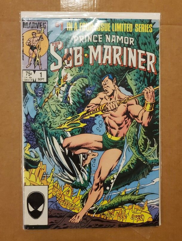 Prince Namor Sub-Mariner #1 (Marvel Comics, 1984) Comic Book