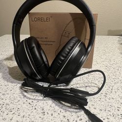 LORELEI X6 Wired Headphones With Microphone