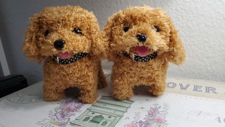 Interactive Plush Toy Dogs - Set of 4 or individual