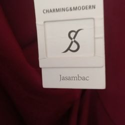 Jasambac Burgundy Dress