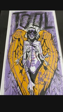 Tool Signed Poster 12/10/2007 Nokia Theatre