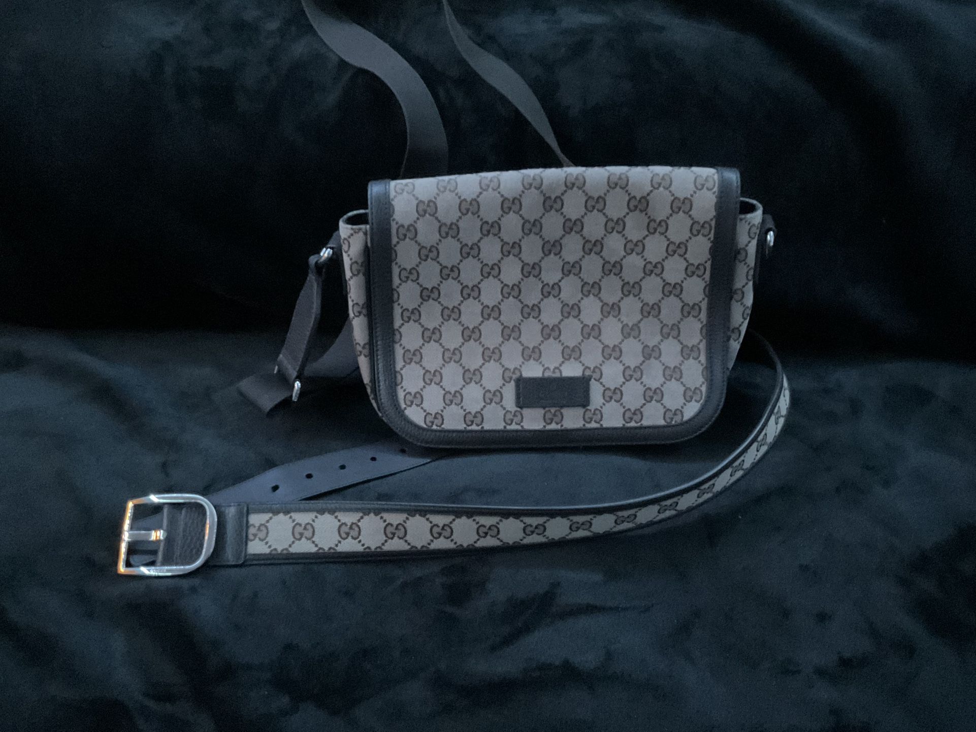 Authentic Gucci Purse + Belt