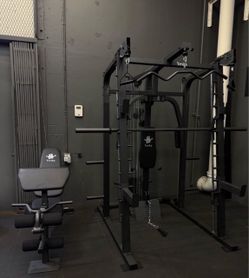 SMITH MACHINES / MULTI-FUNCTIONAL SMITH MACHINE SM-2001 WITH FID BENCH
