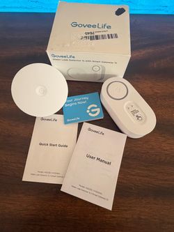 GoveeLife Water Leak Detector 1s with Smart Gateway 1s