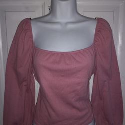 XL Pink Crop Top