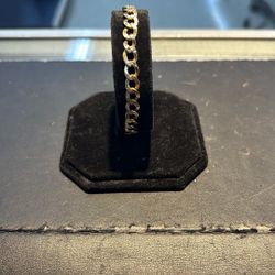 Diamond Cut 14K 8.5 in bracelet 