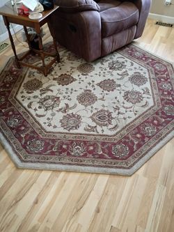 Wool area rug