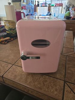 Pink Mini Compact Fridge