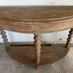 Sofa Table - Half Moon