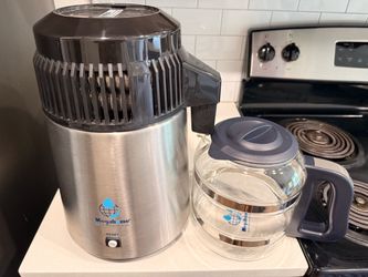 Megahome Water Distiller with Glass Carafe
