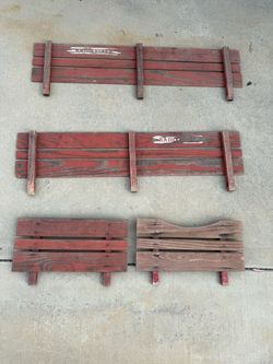 Vintage Radio Flyer Wood Gates Town and Country