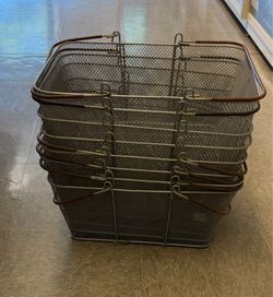 Metal Wire Shopping Basket