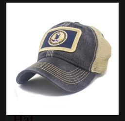 Virginia Flag Patch Trucker Hat