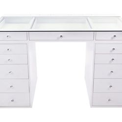 Impression Vanity Set (minus one dresser drawer)