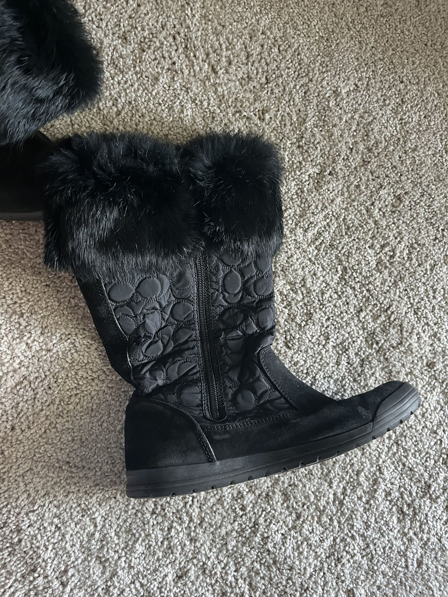 Coach Boots Size 8