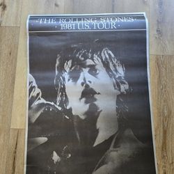 rolling stones vintage poster 