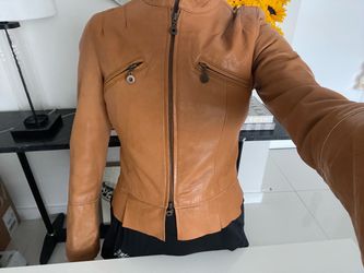 Women leather jacket