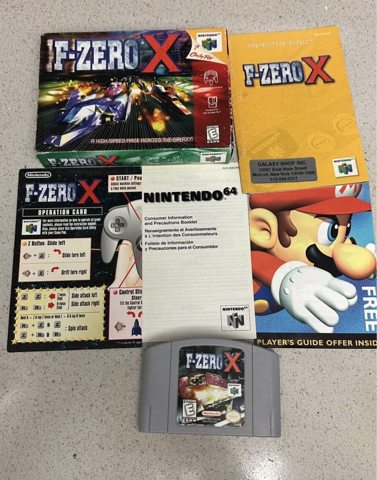 F Zero X 64 