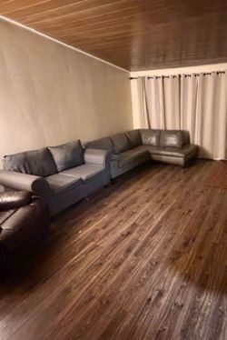 grey couches