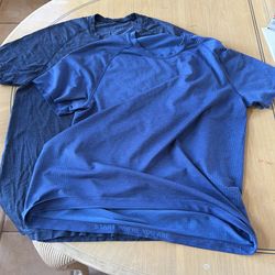 Men’s lululemon metal tech shirt Large