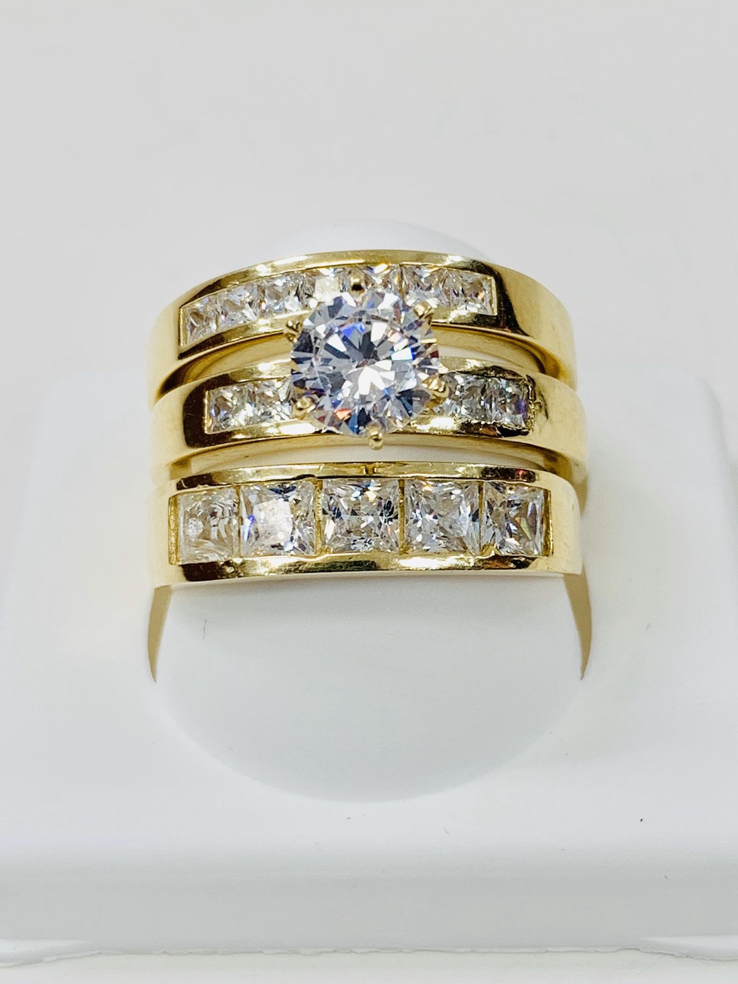 14k gold wedding ring ( item#MMR03)