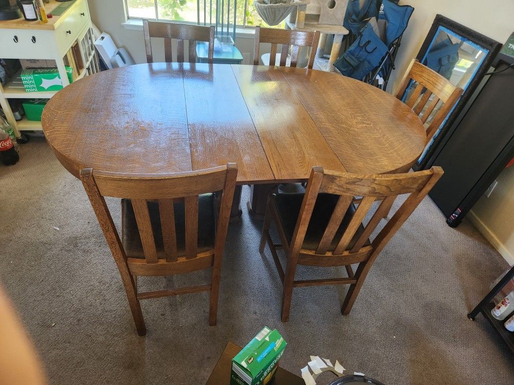 Antique Wooden Table 1920s