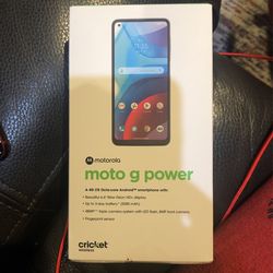 Motorola Moto G Power (2021) - 64GB - Flash Gray - Cricket - Brand New
